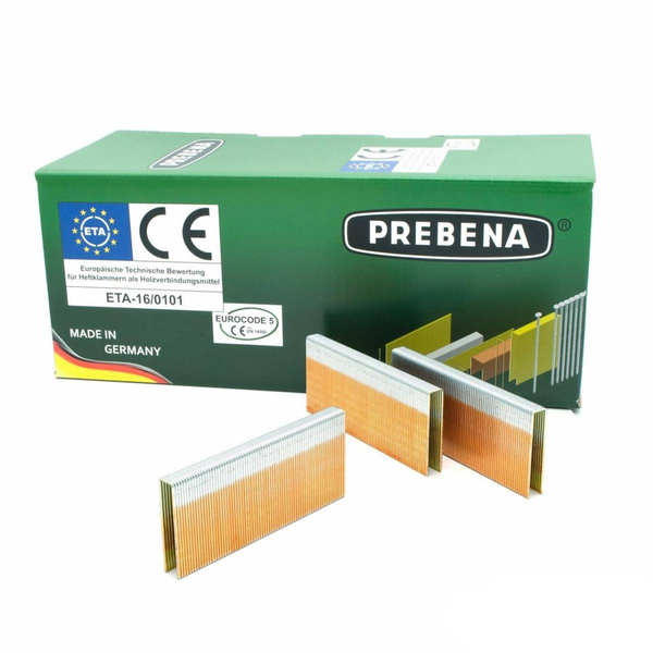 L63CSVHA-ETA Spony silný pozink výška 63mm, šírka 10,7mm  |Balenie 6 900 ks
