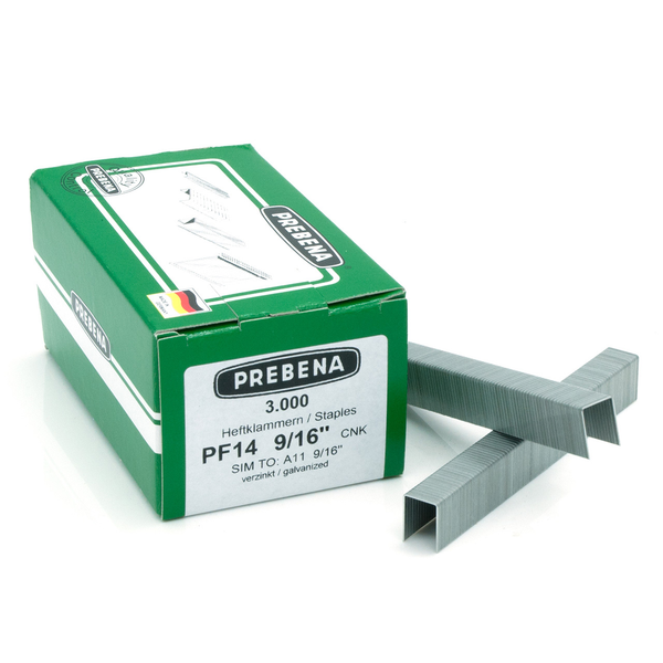 PF14CNK Spony výška 14mm, šírka 10,6mm  |Balenie 3 000 ks
