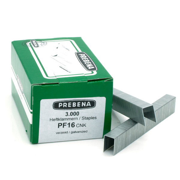 PF16CNK Spony výška 16mm, šírka 10,6mm  |Balenie 3 000 ks