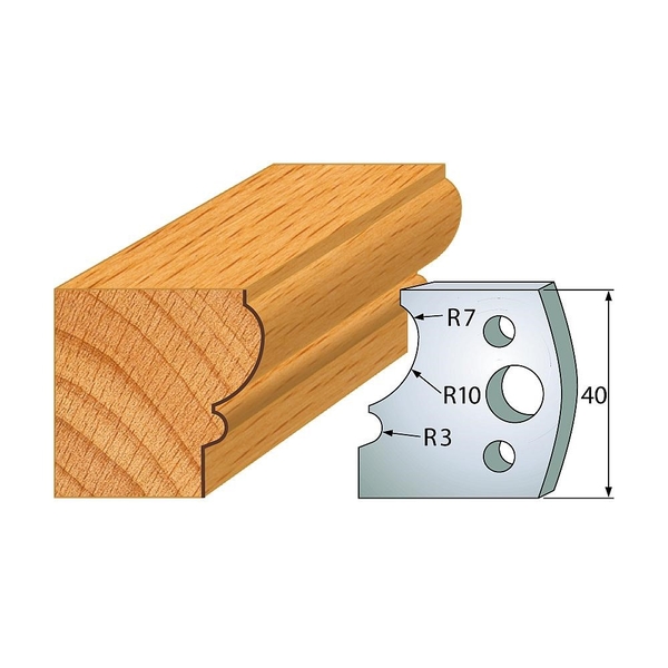 IGM Profil 105 - pár nožov 40x4mm SP