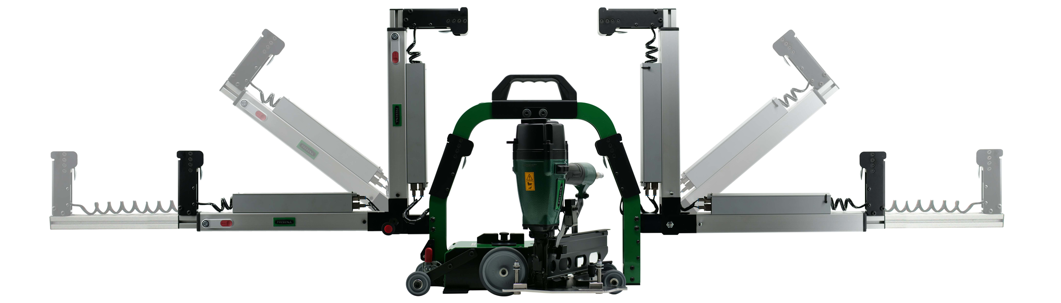 SLIDER 5C-Z75-TL Systém SLIDER s pneumatickou klincovačkou pre klince 35–75 mm